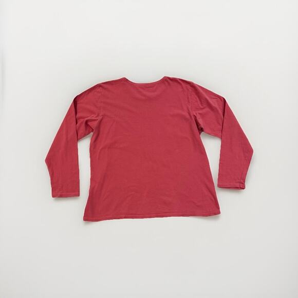 Life Is Good Women’s T Shirt Crusher Tee Top Size XL Half Full Coffee Mug LS - Picture 2 of 7